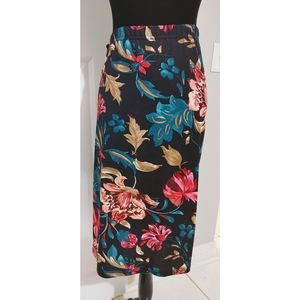 Shein - Floral Pencil Skirt - 3XL